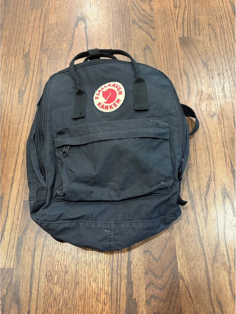 Fjallraven Kanken Classic Black Backpack